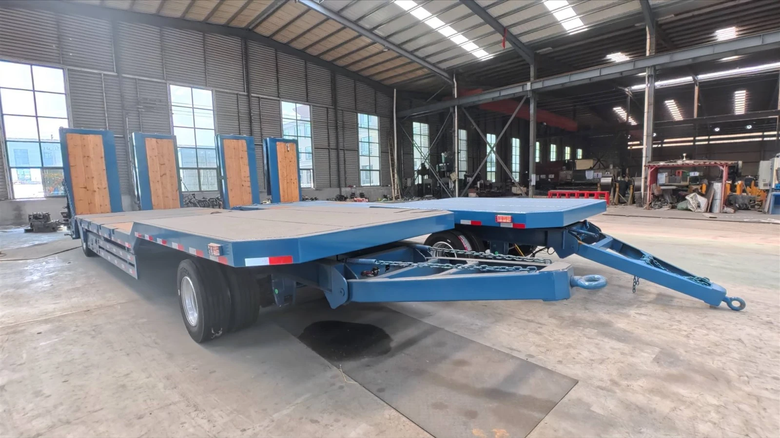 Full Trailer Low Bed Drawbar Side Full Trailer Low Bed Drawbar Side