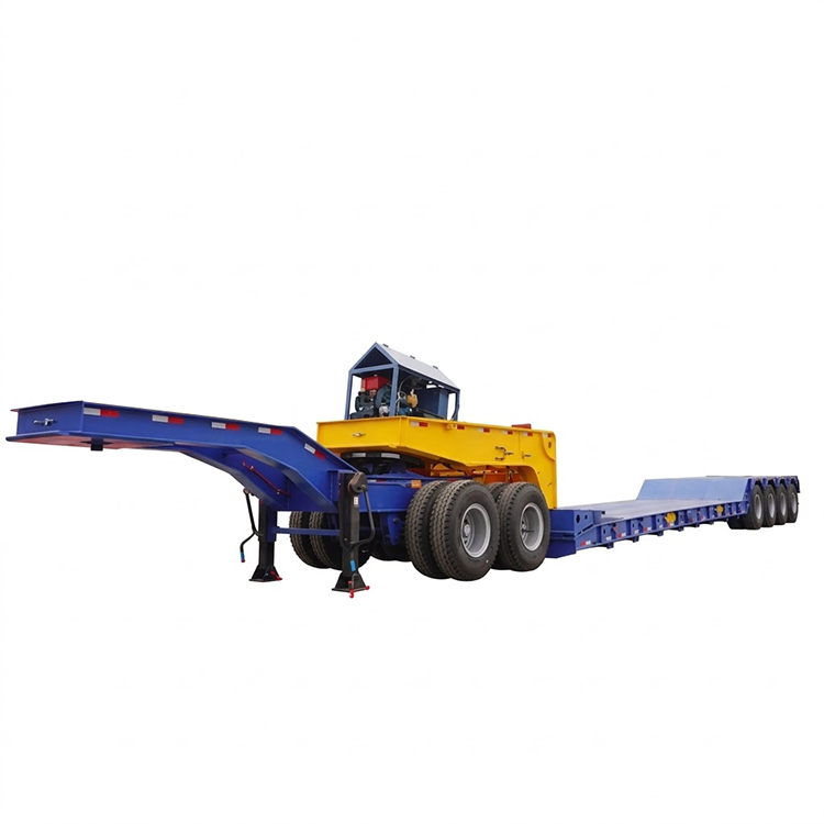 4-осовинска приколица од 120 тона која се може уклонити