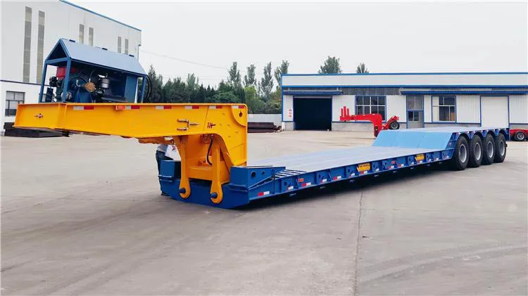 4 Axle 120 Ton Removable Gooseneck Trailer manufacturer 4 Axle 120 Ton Removable Gooseneck Trailer manufacturer